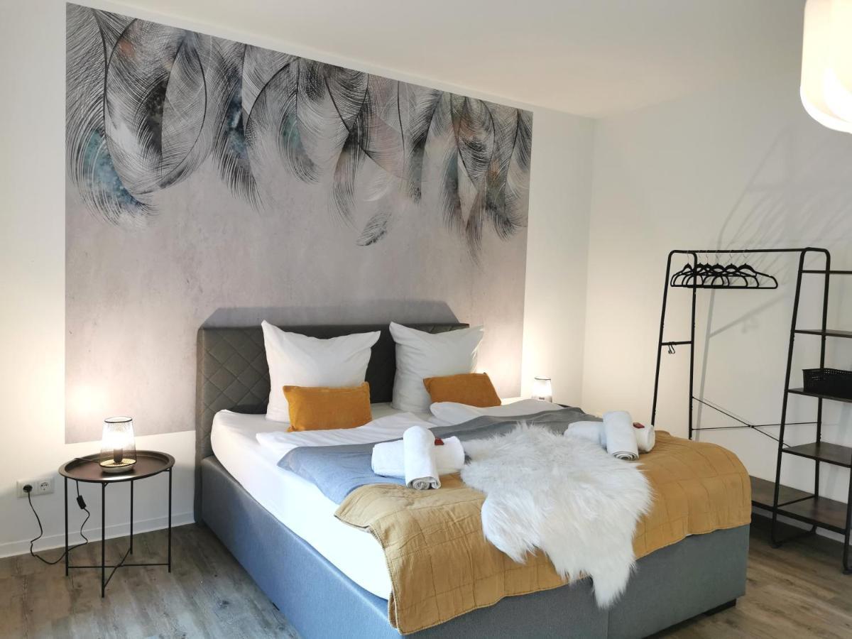 ארפורט Bohnapartments - Town House Am Stadtpark - Gratis Parkplatz - Wlan מראה חיצוני תמונה