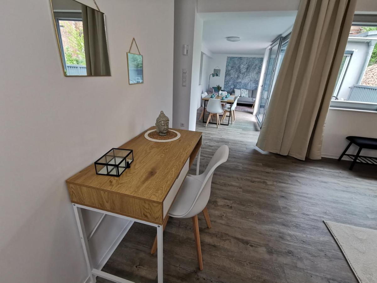 ארפורט Bohnapartments - Town House Am Stadtpark - Gratis Parkplatz - Wlan מראה חיצוני תמונה