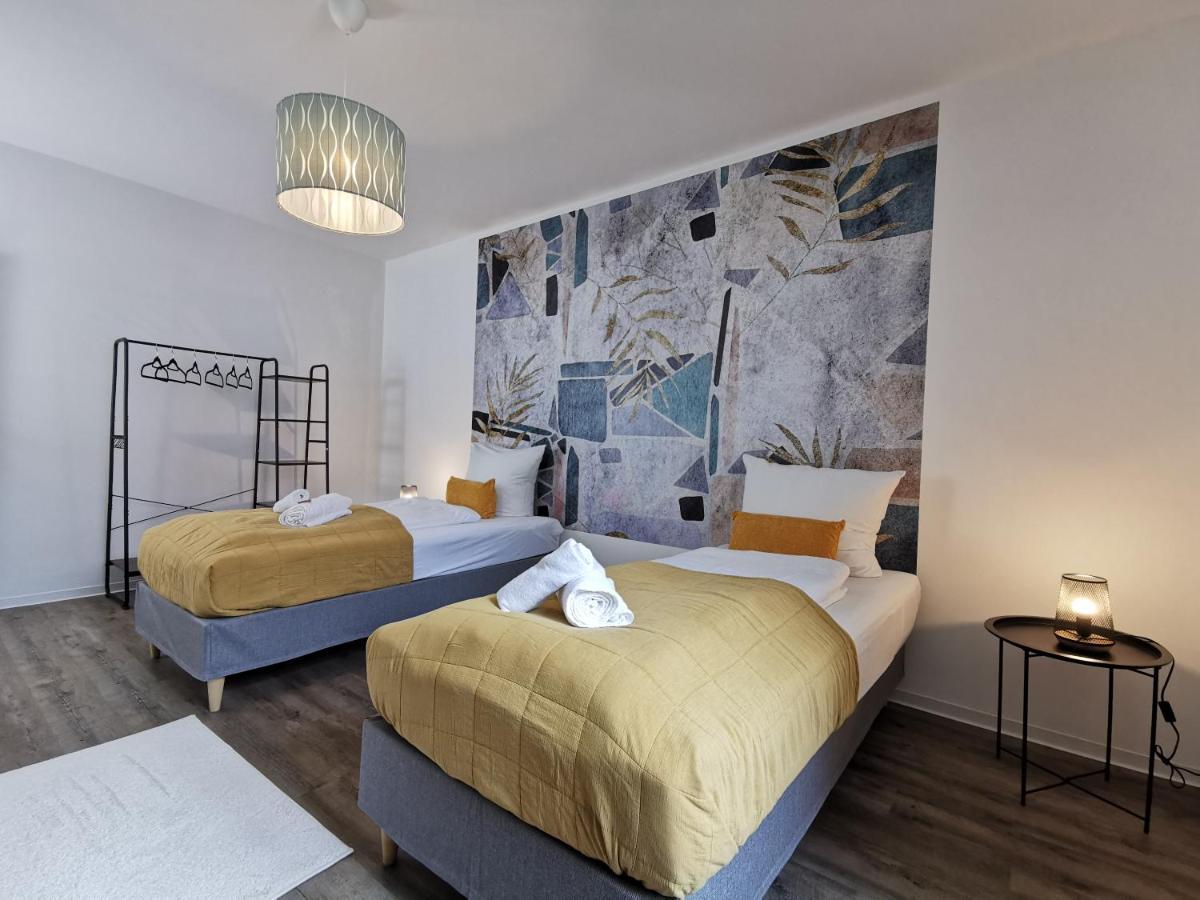 ארפורט Bohnapartments - Town House Am Stadtpark - Gratis Parkplatz - Wlan מראה חיצוני תמונה