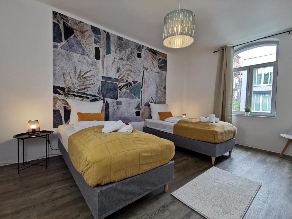 ארפורט Bohnapartments - Town House Am Stadtpark - Gratis Parkplatz - Wlan מראה חיצוני תמונה