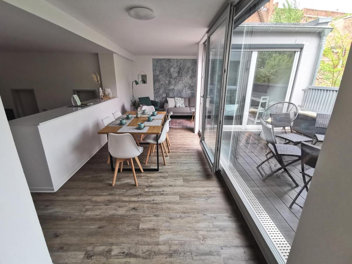 ארפורט Bohnapartments - Town House Am Stadtpark - Gratis Parkplatz - Wlan מראה חיצוני תמונה